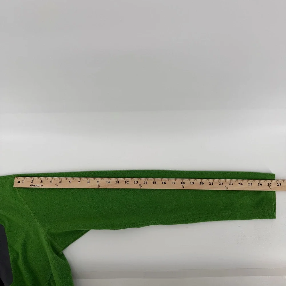 Eddie Bauer First Ascent Fleece‎ Pullover Mens XL Tall Green Quarter Zip Layer